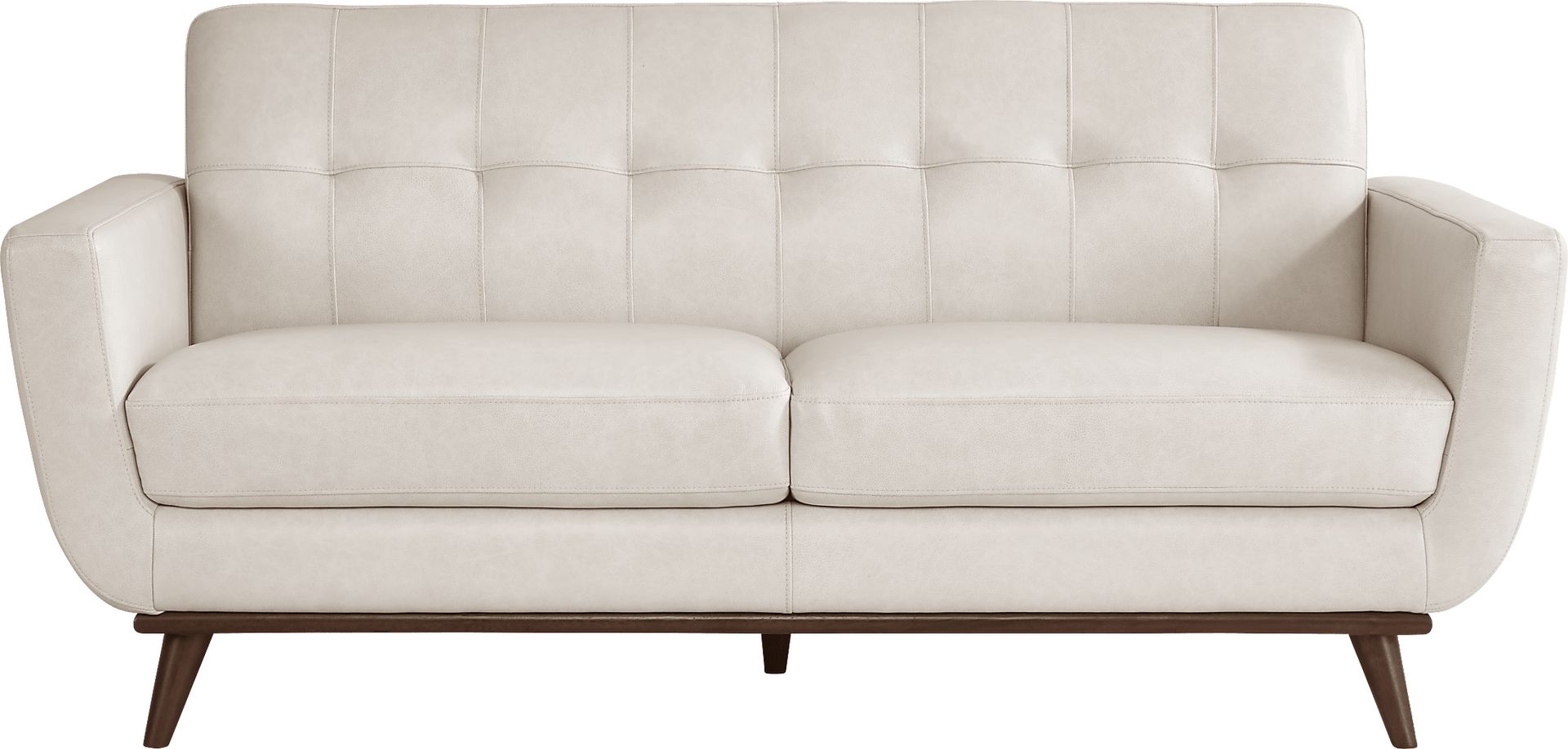 Greyson Ivory Leather 3 Pc Living Room - Image 6