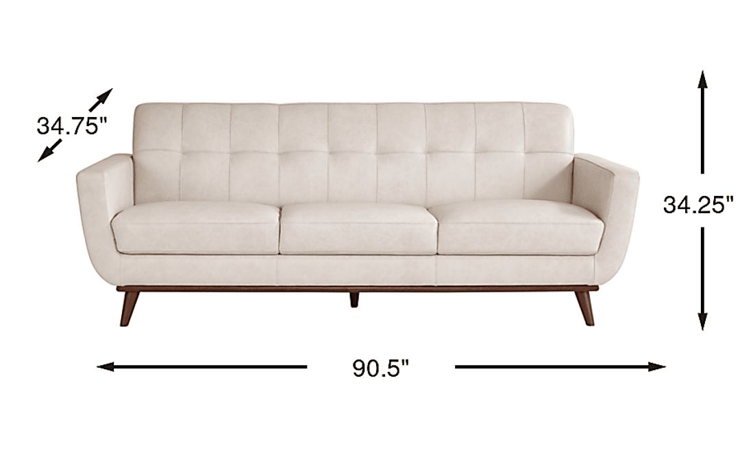 Greyson Leather Sofa