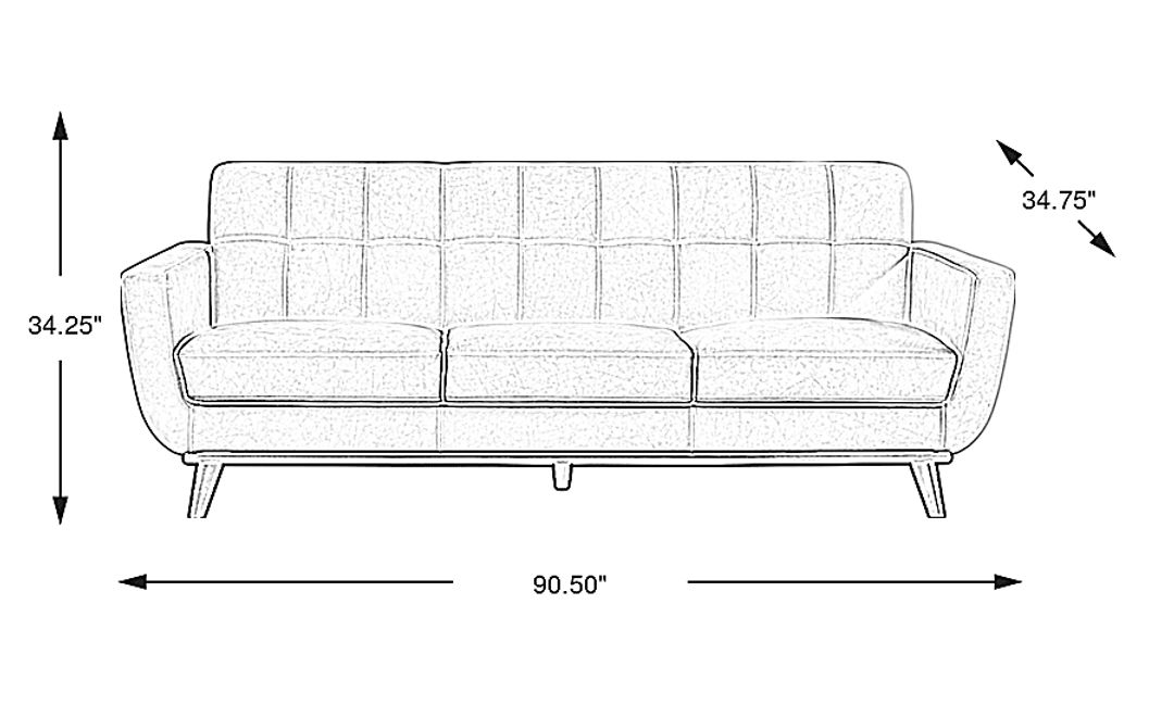 Greyson Leather Sofa