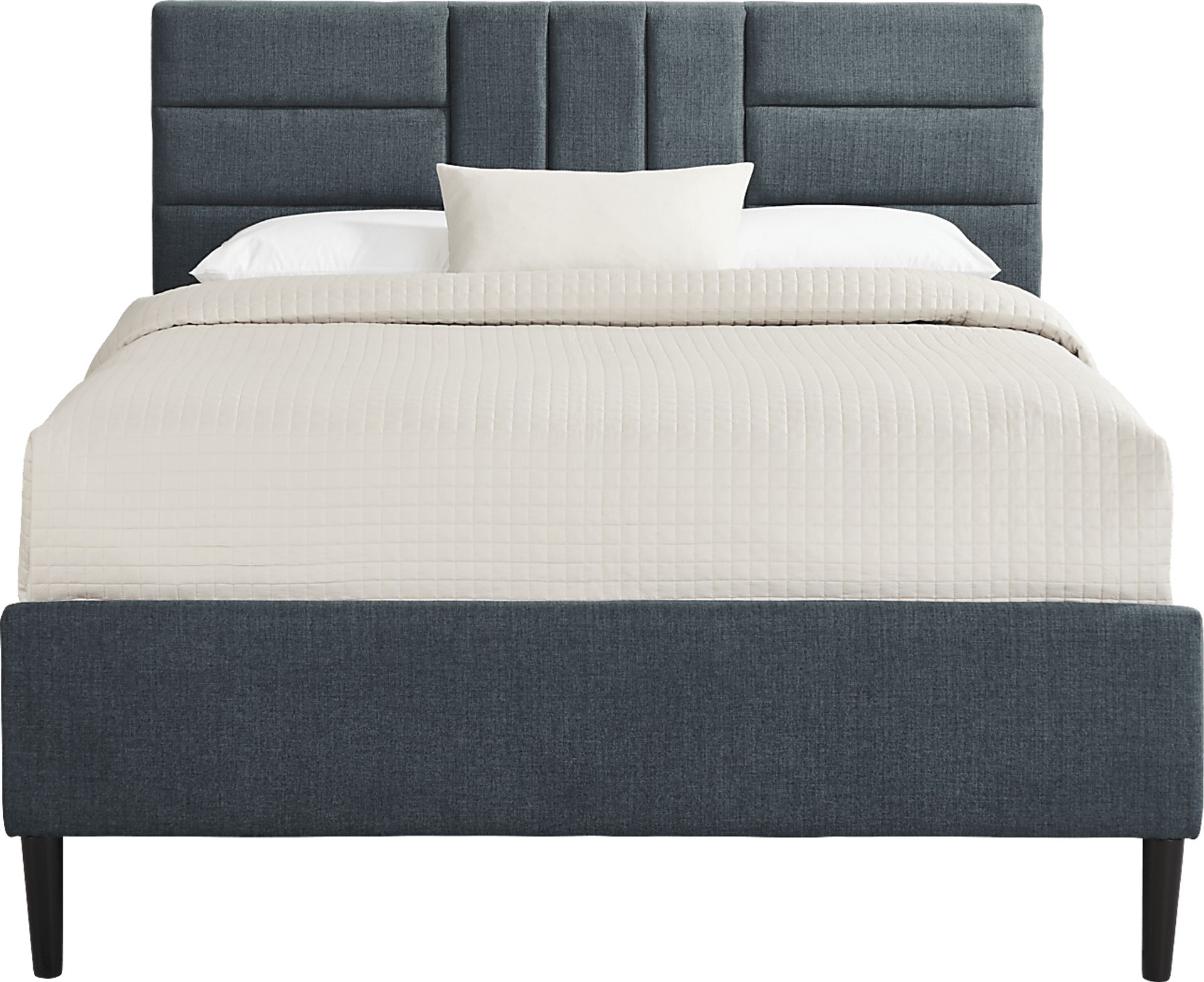 Greystone Heights Blue Queen Bed - Image 1