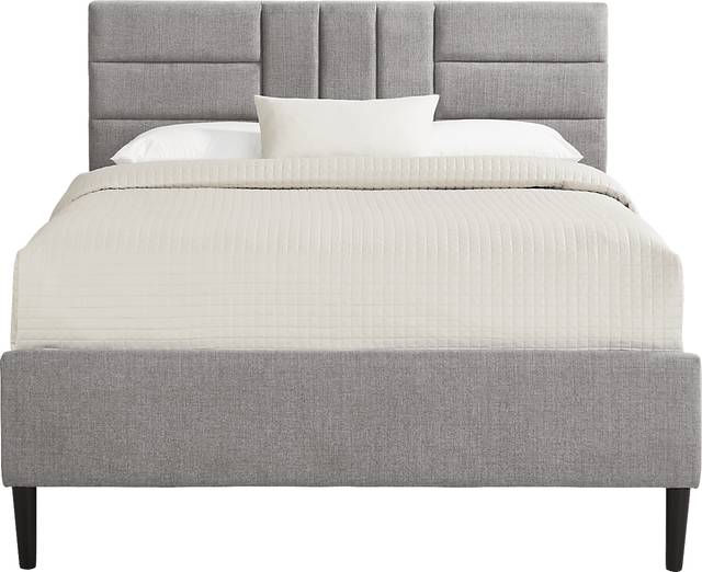 Greystone Heights Gray King Bed - Thumbnail - Image 1