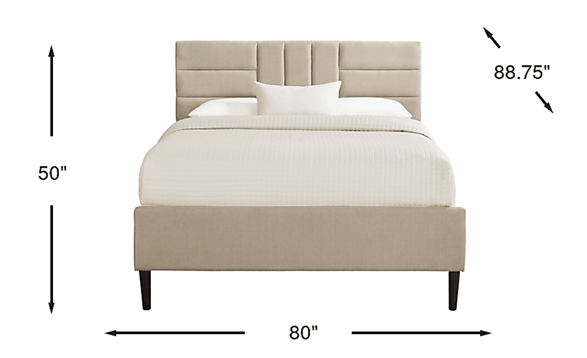 Dimension Image. Please refer to the Dimension Tab on this page for dimension details.