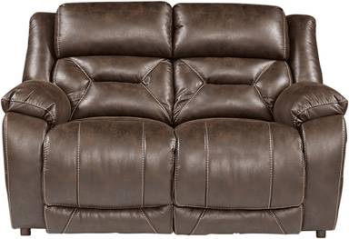 stationary loveseat