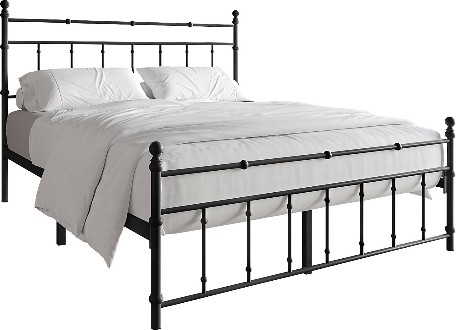 Griffincast Black King Bed