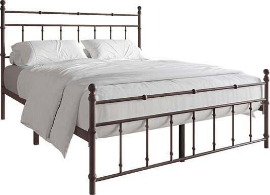 Griffincast Brown King Bed