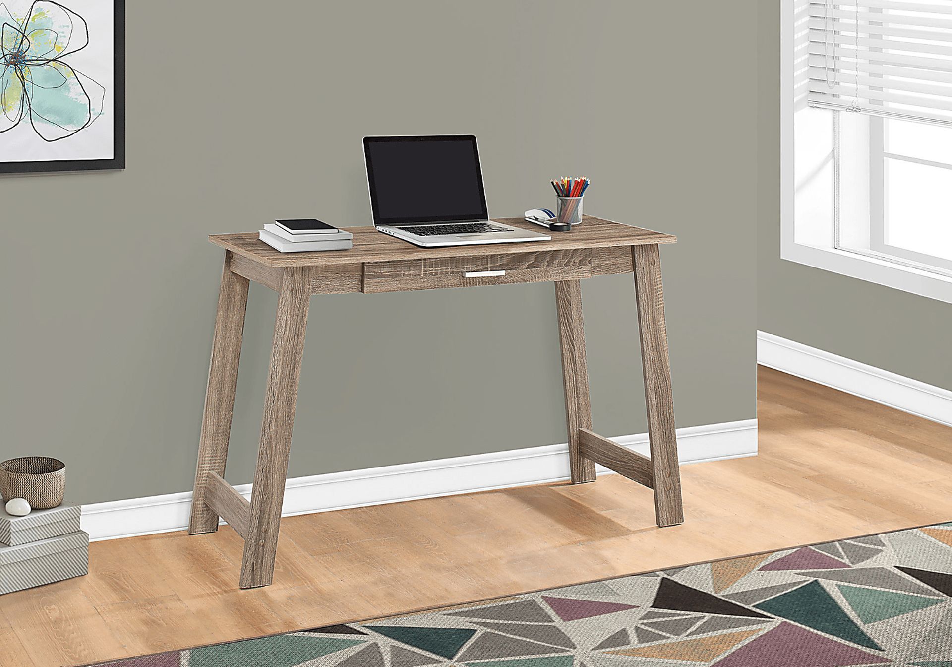 Griffingold Taupe Desk - Image 2