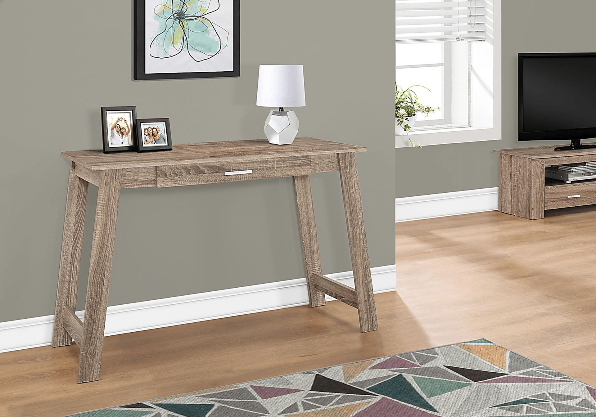 Griffingold Taupe Desk - Image 3