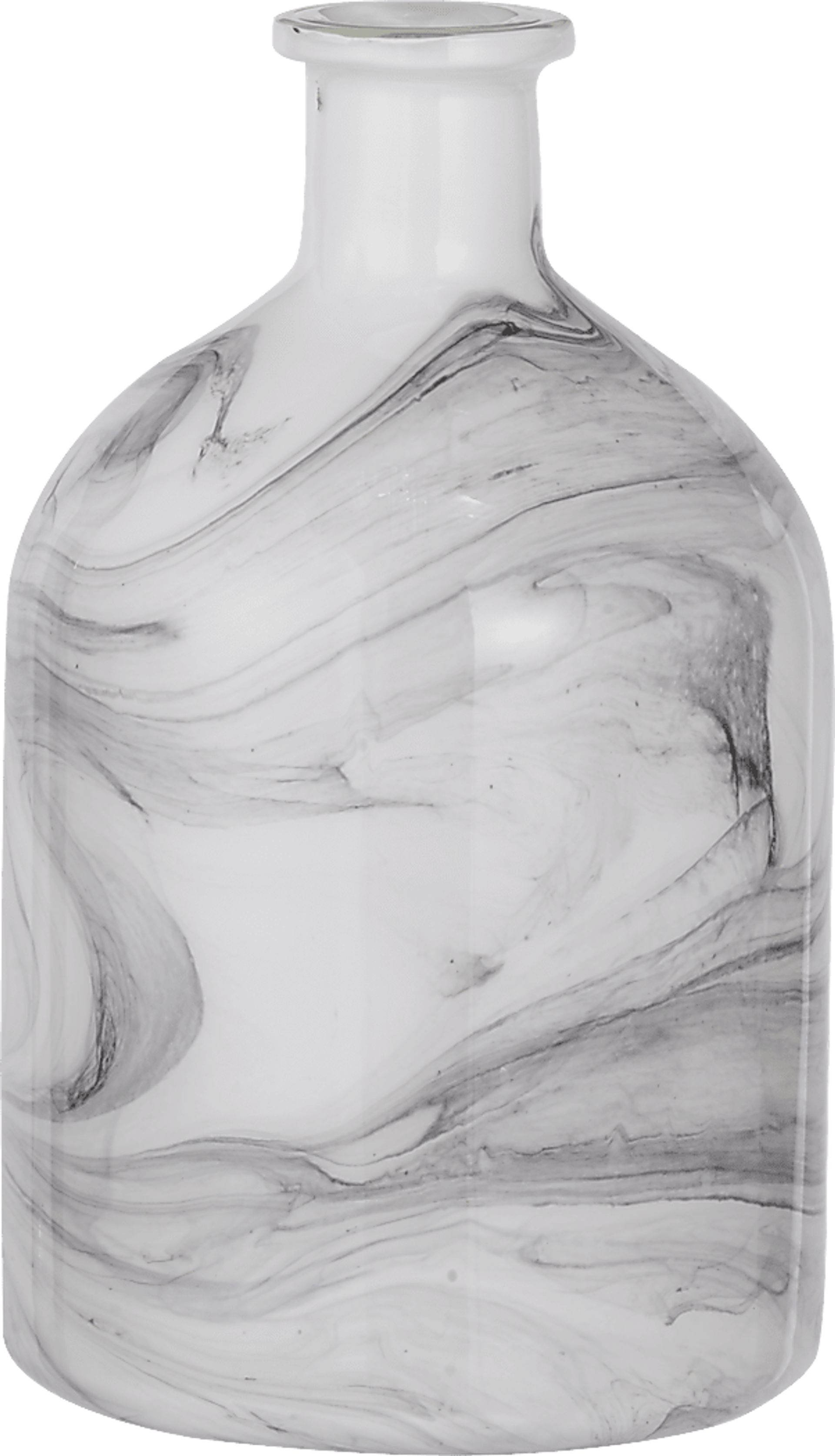Griffinscape I White Vase - Image 1
