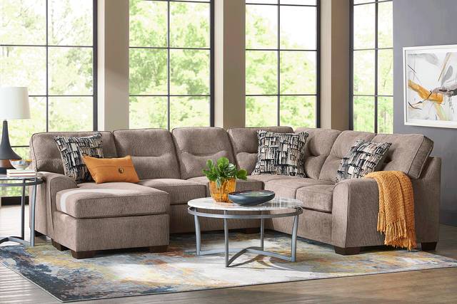 Griffith Bay Brown 2 Pc Sectional - Thumbnail - Image 2