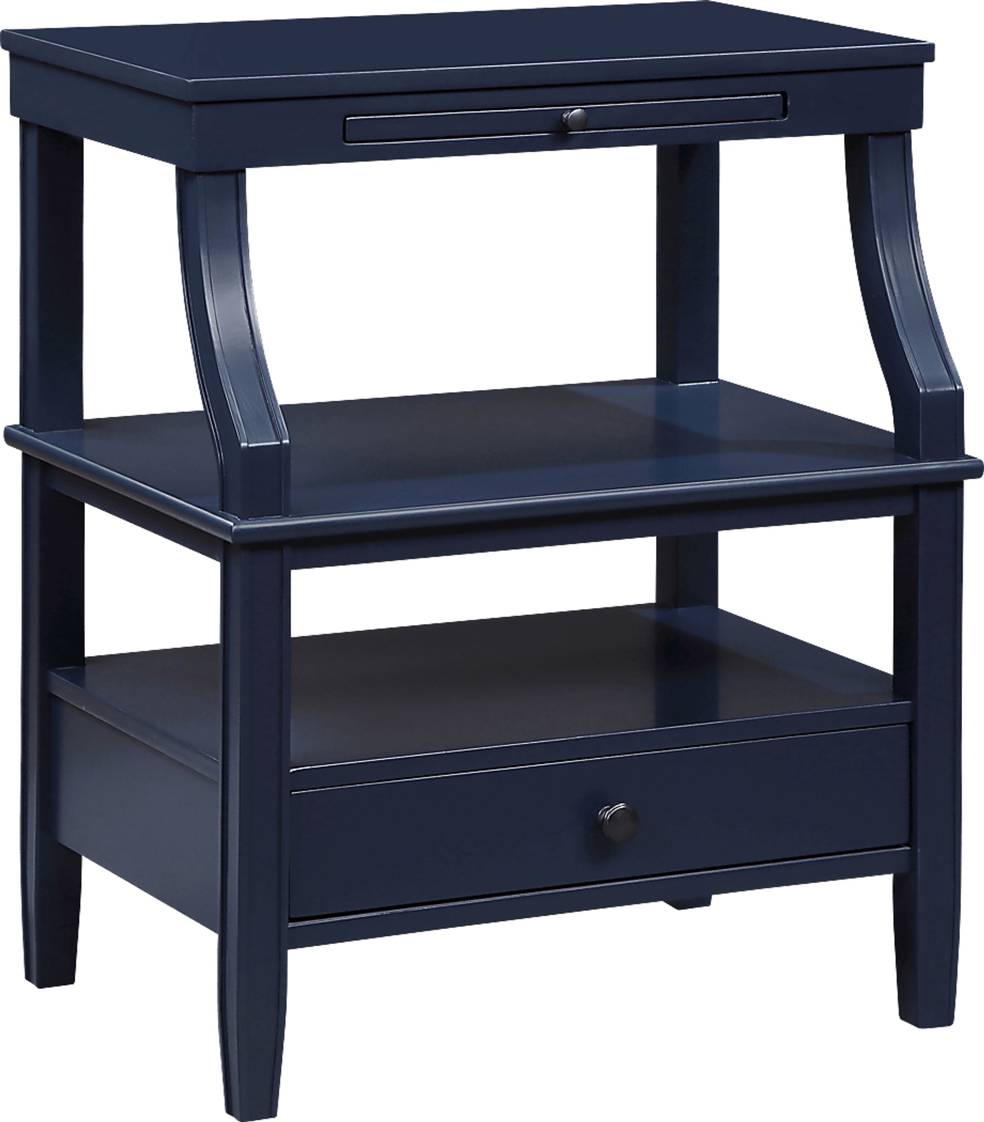 Grimsby Blue Nightstand - Image 1