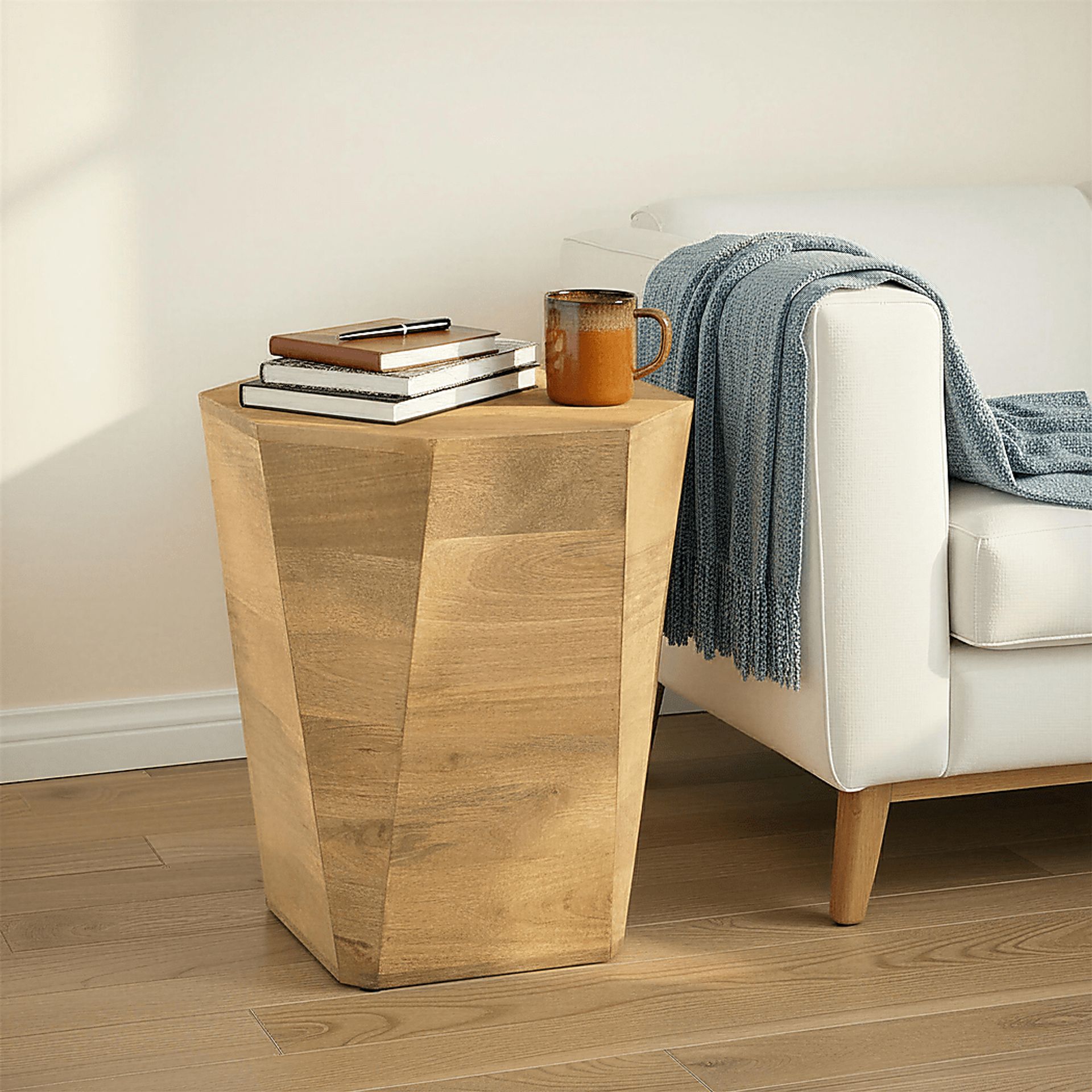 Grimsea Brown Accent Table - Image 2