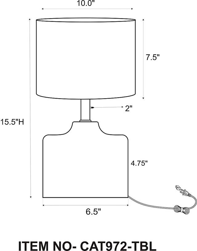 Grinnell Drive Natural Lamp - Thumbnail - Image 8