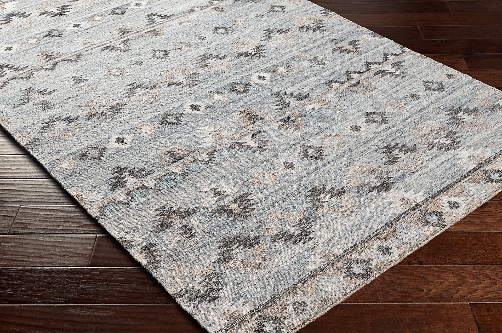 Griscom Blue 5' x 7'5 Rug - Image 3