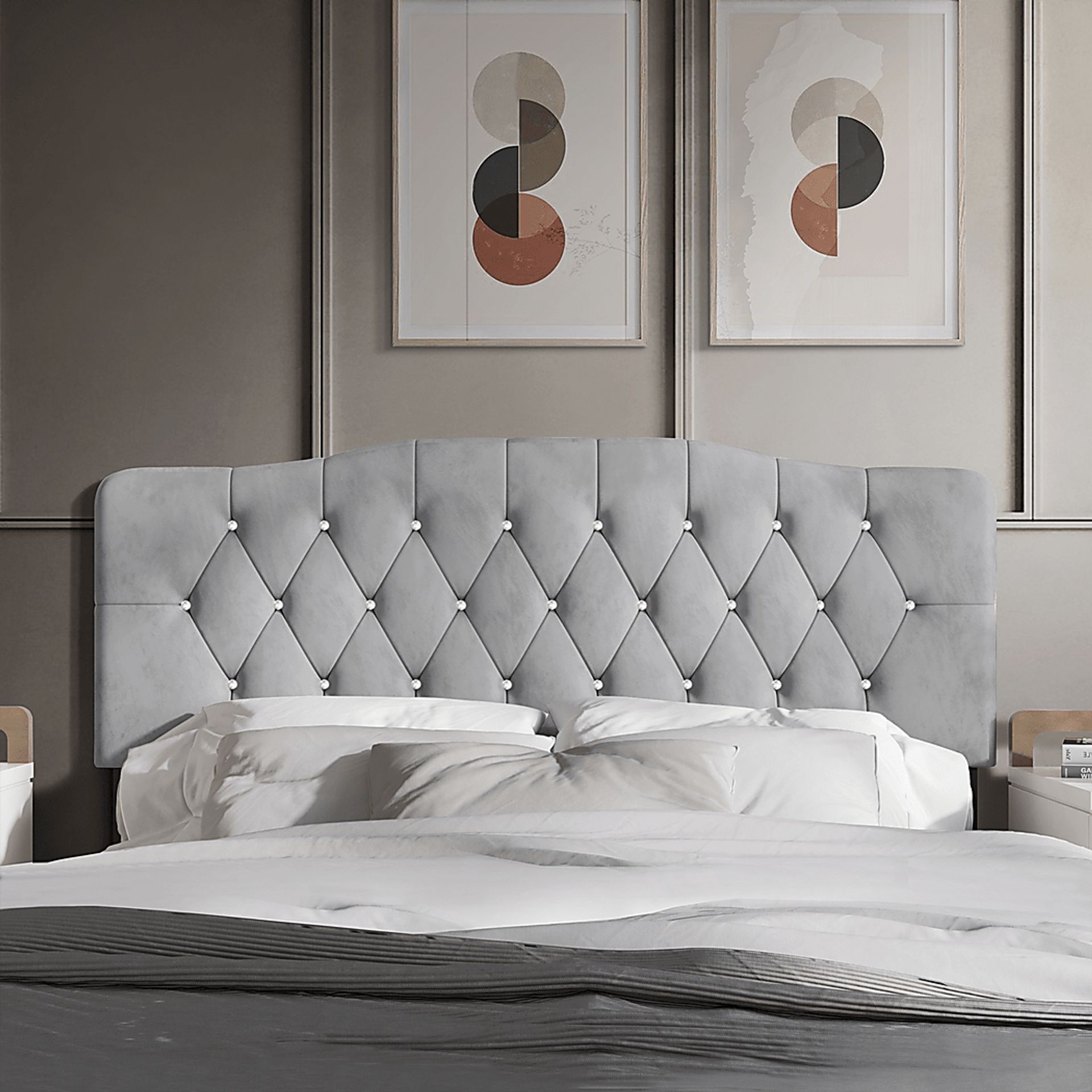 Grissom Silver Twin Headboard - Image 2