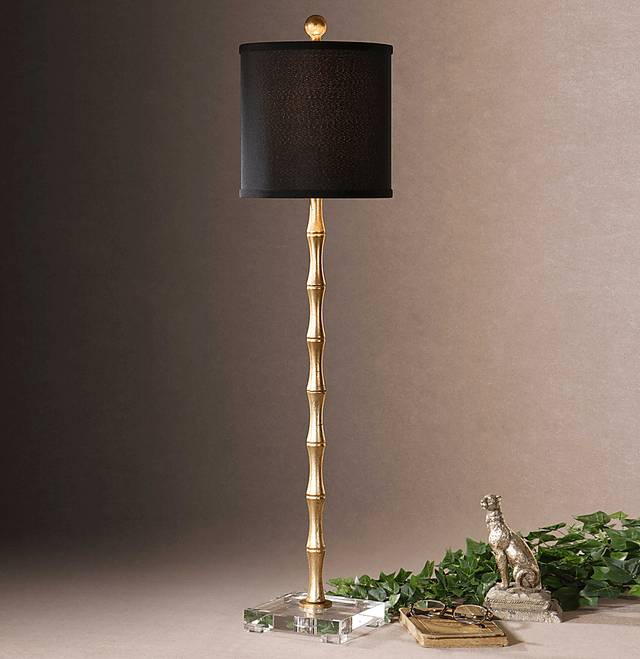 Grissom Hills Gold Lamp - Thumbnail - Image 2