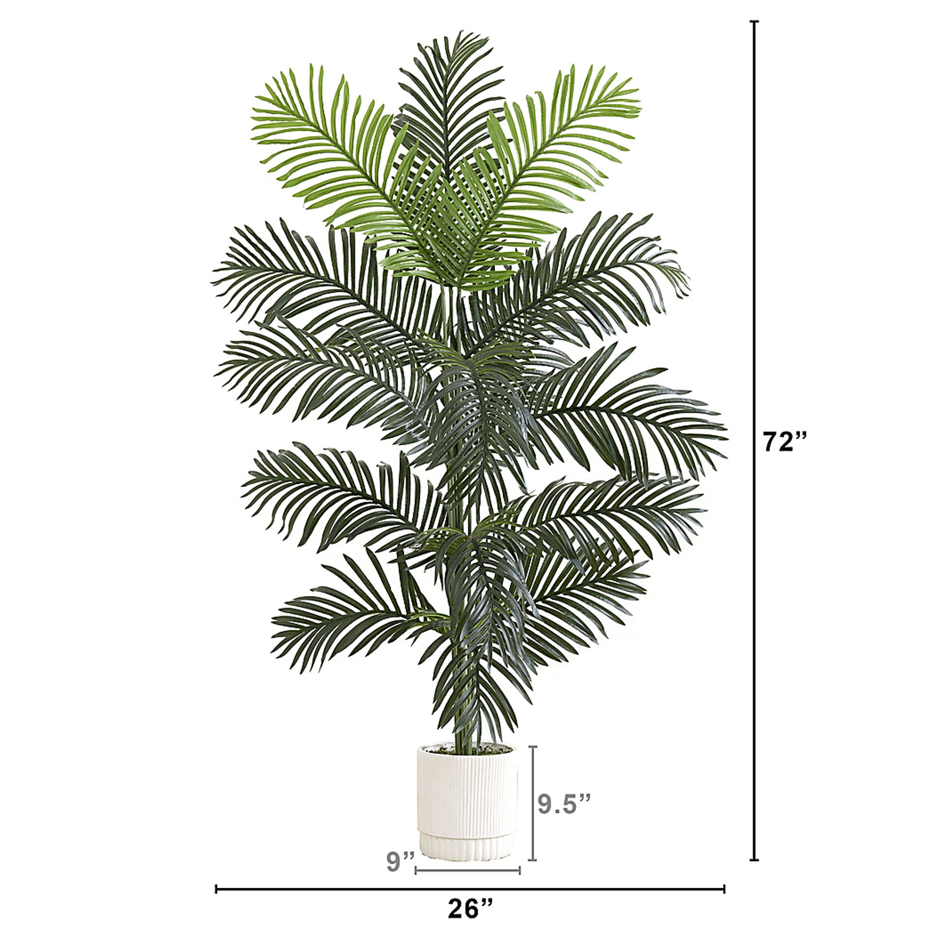 Grivetta Green Tree with Planter - Image 7