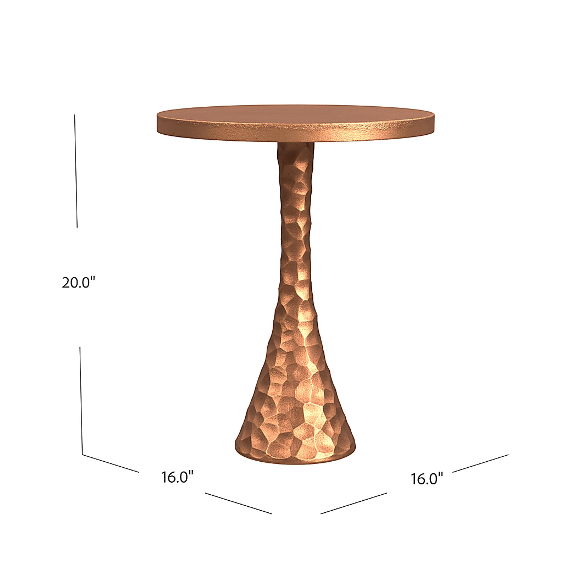Grogan Gold Accent Table - Image 7