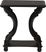 Grognet Black End Table