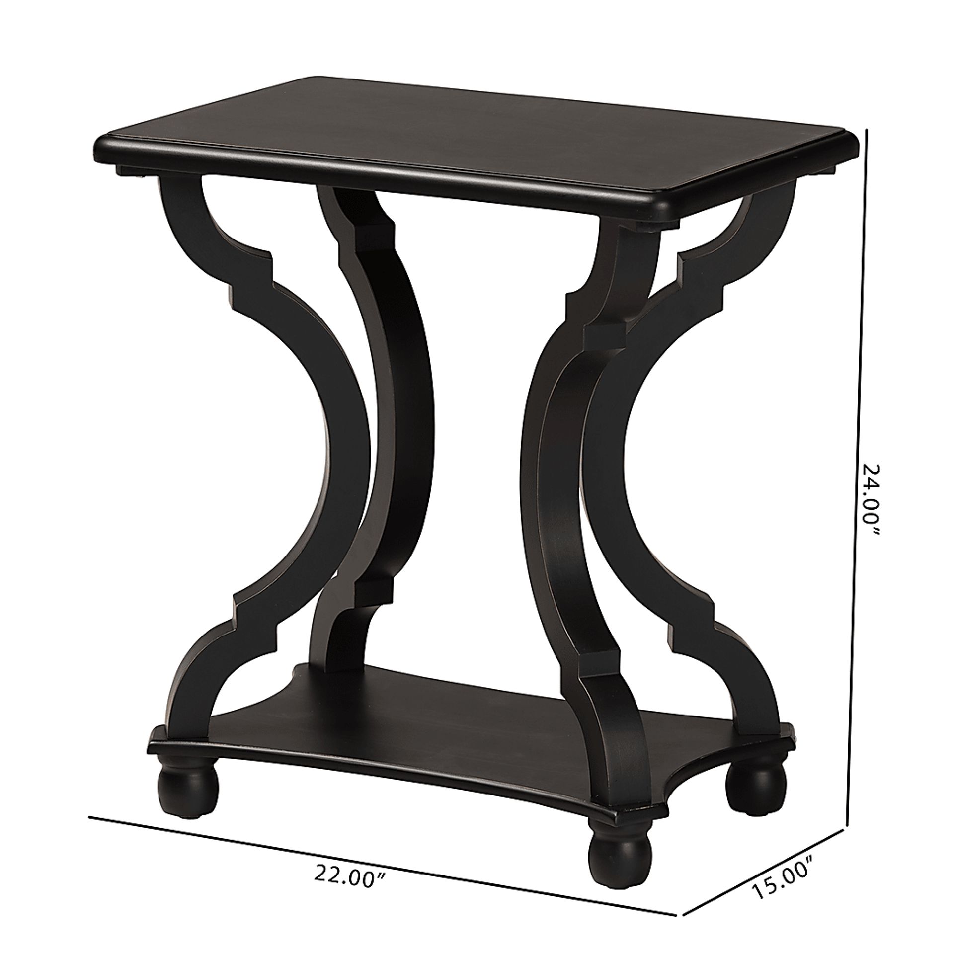 Grognet Black End Table - Image 9