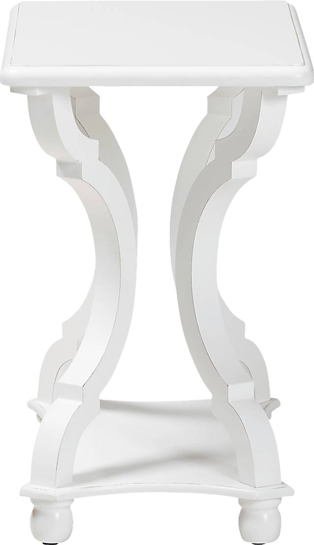 Grognet White End Table - Thumbnail - Image 3