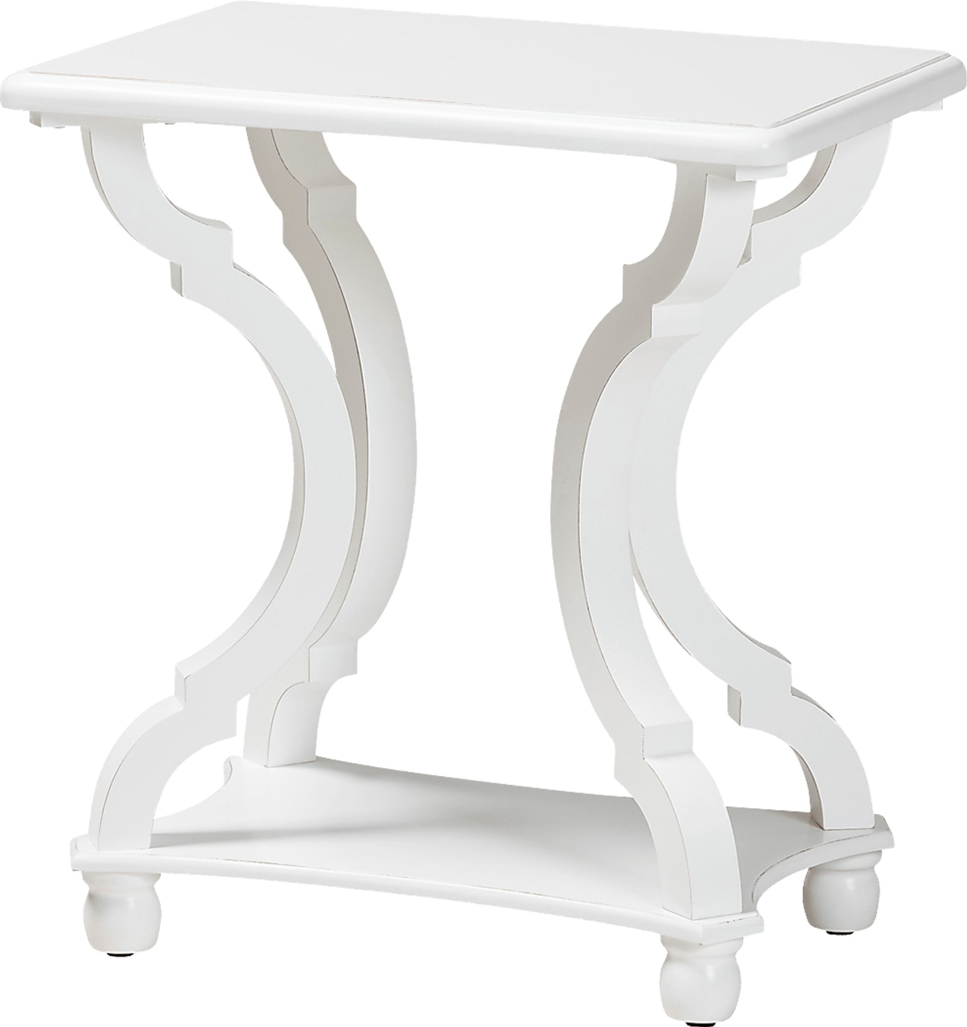 Grognet White End Table - Image 1