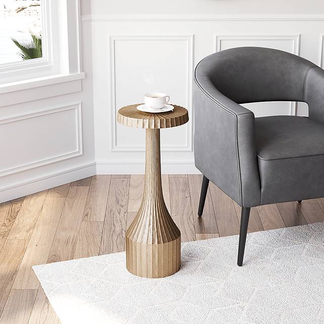 Groh Gold End Table - Thumbnail - Image 2