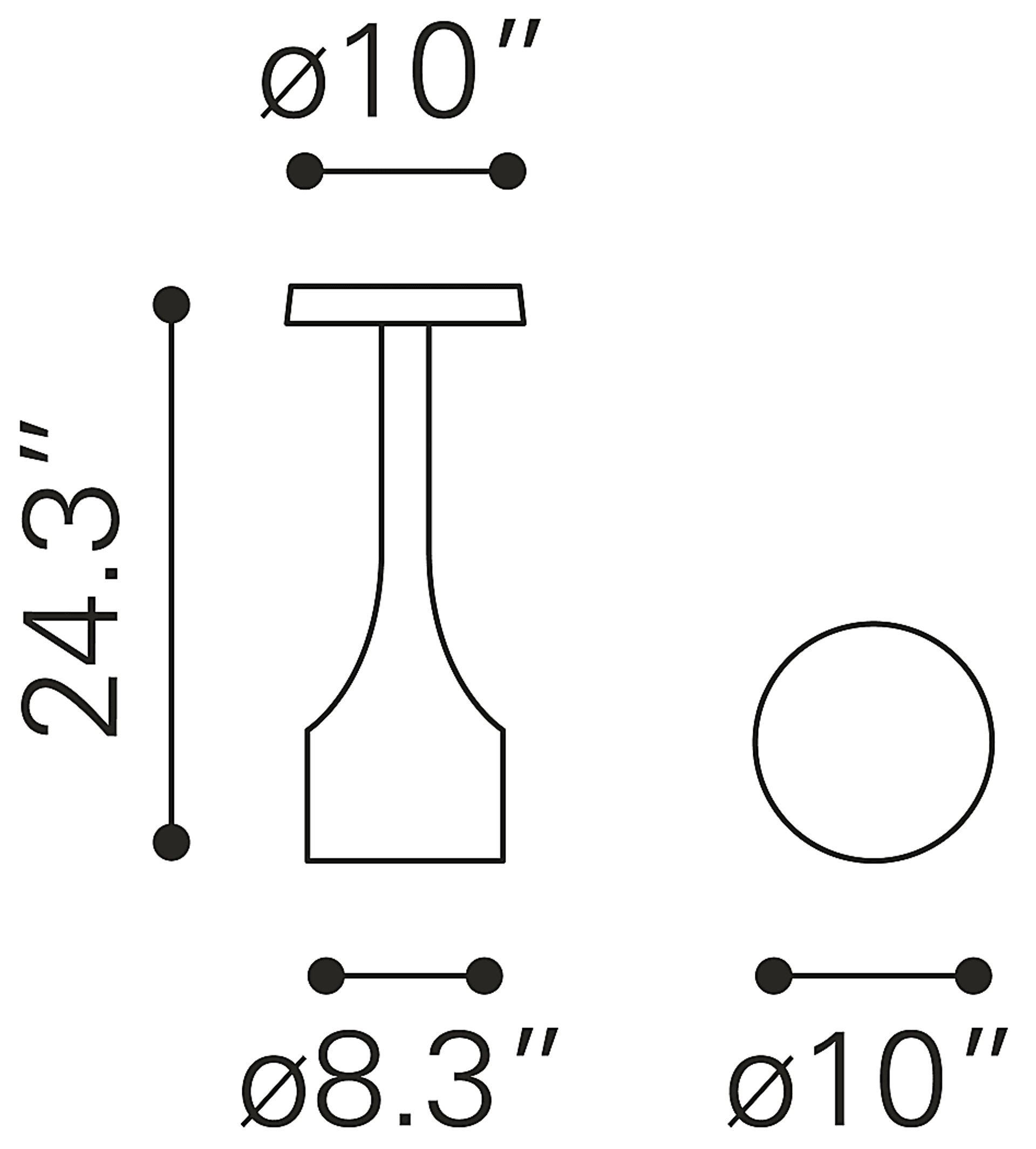Groh Gold End Table - Image 9