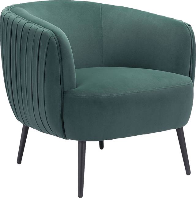 Gronland Green Accent Chair - Thumbnail - Image 1
