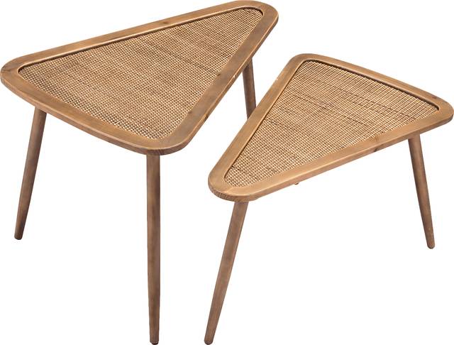 Gronlund Brown Nesting Table, Set of 2 - Thumbnail - Image 4