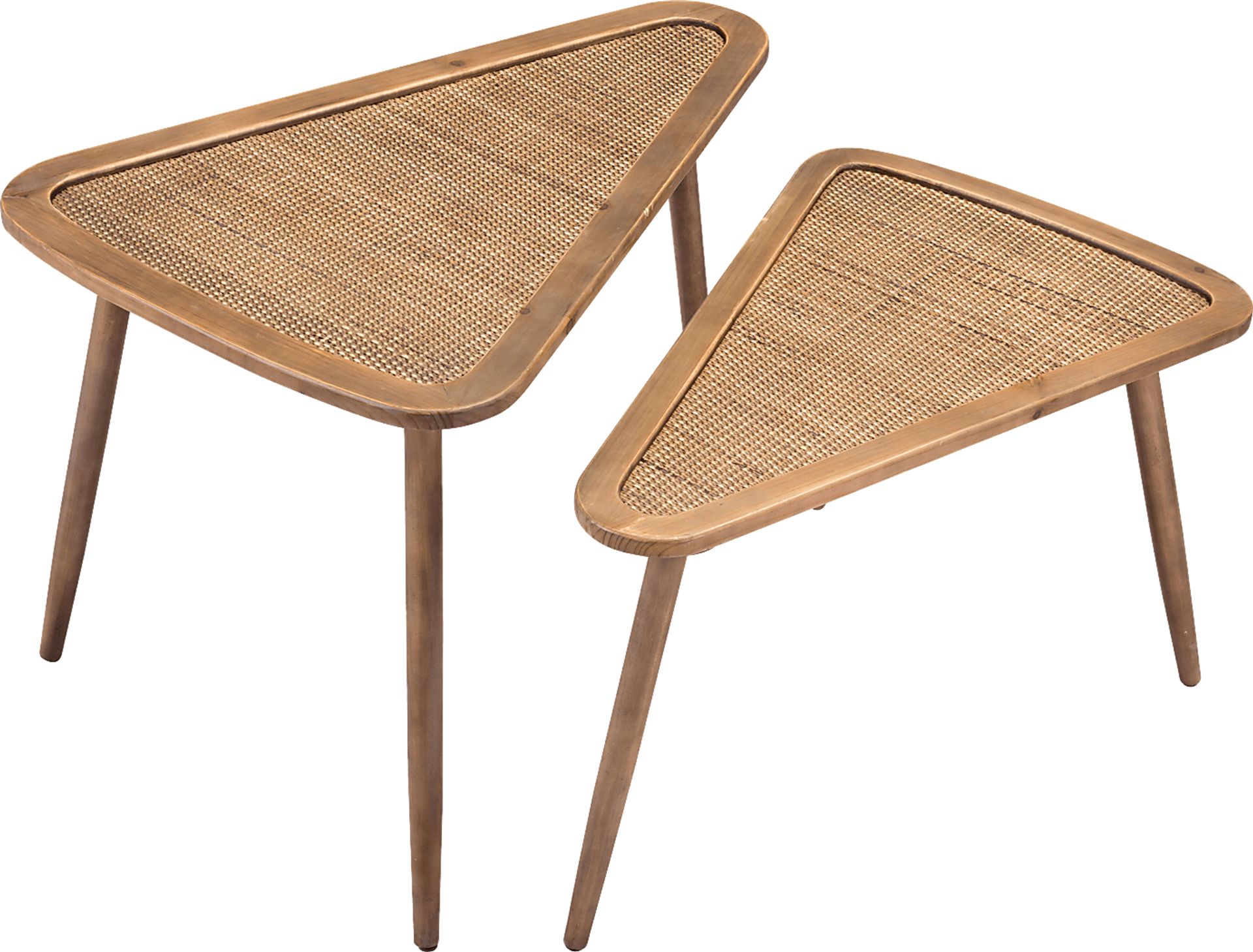 Gronlund Brown Nesting Table, Set of 2 - Image 4
