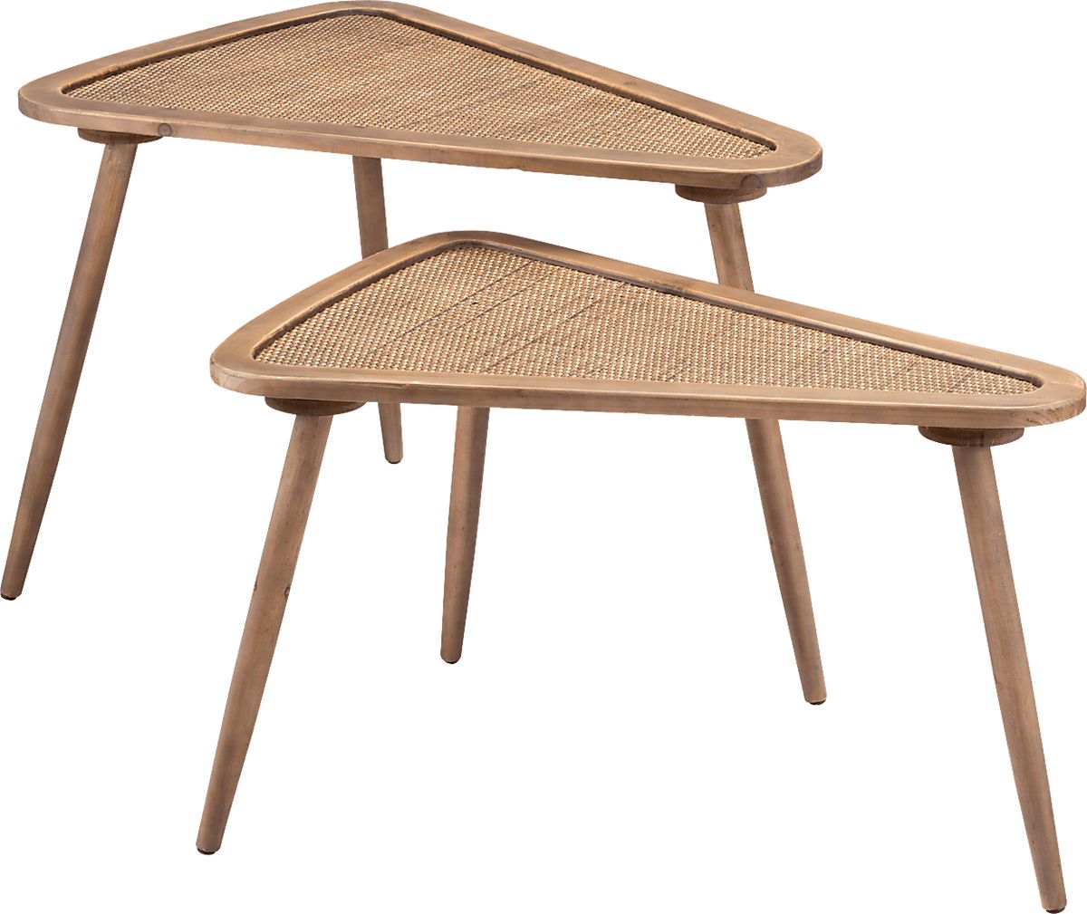 Gronlund Brown Dark Wood Nesting Table, Set Of 2 Rooms to Go