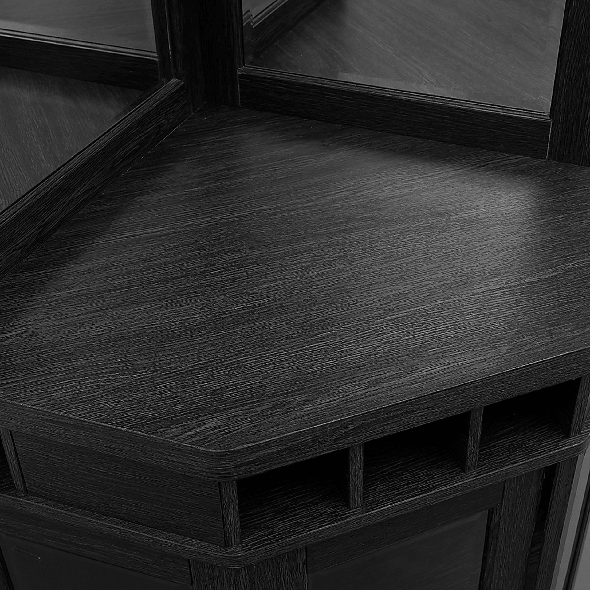 Grooveland Black Bar Cabinet - Image 6