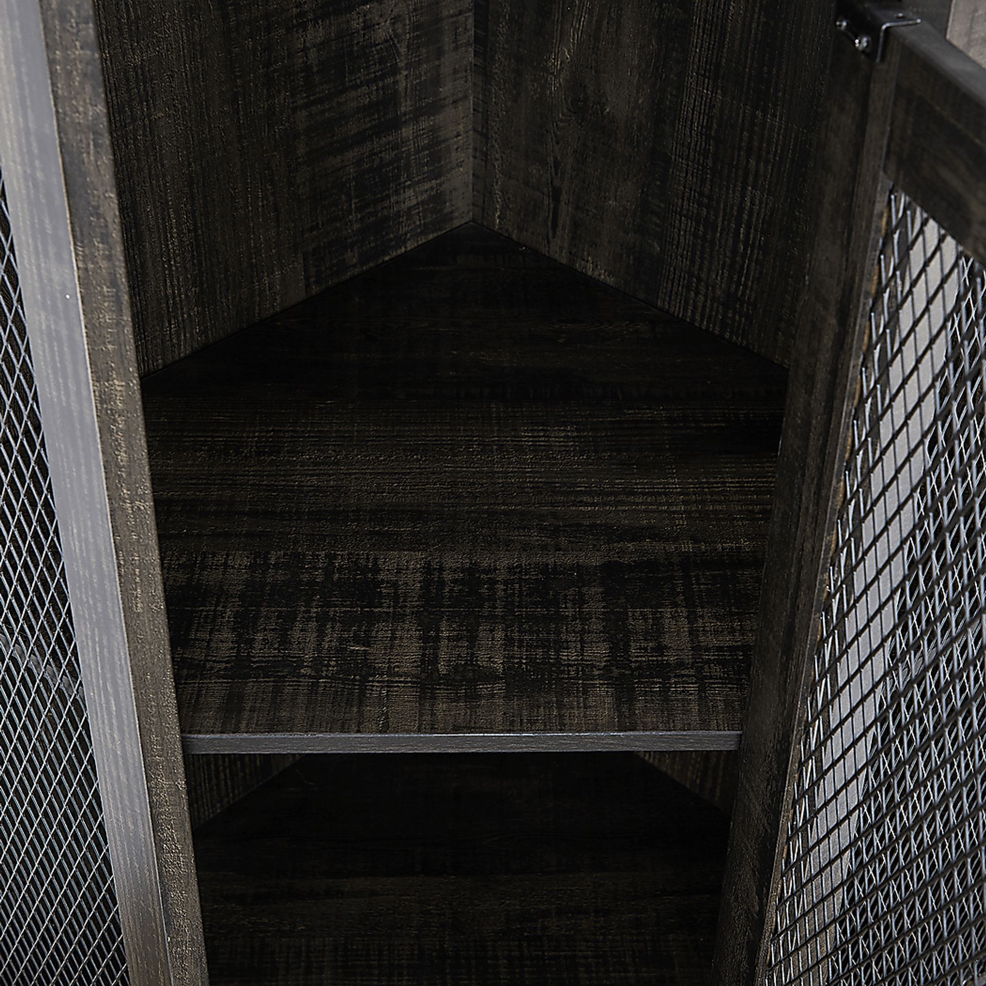 Grooveland Charcoal Bar Cabinet - Image 9