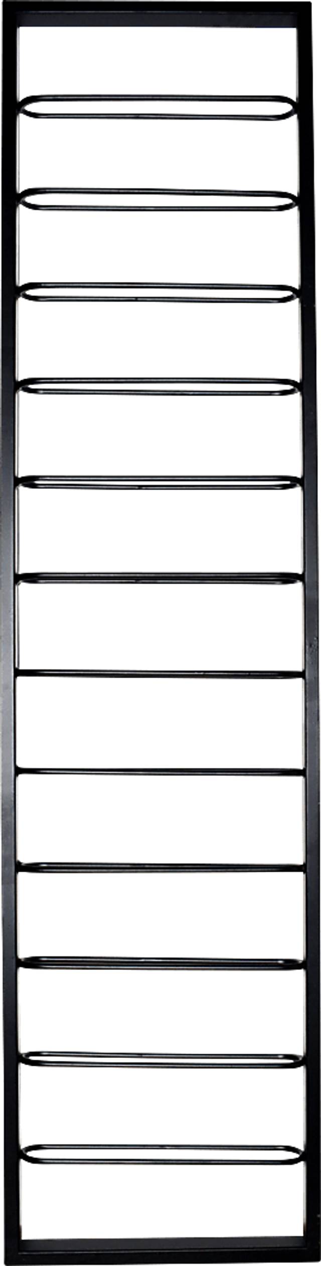 Groton Black Wine Rack - Thumbnail - Image 1