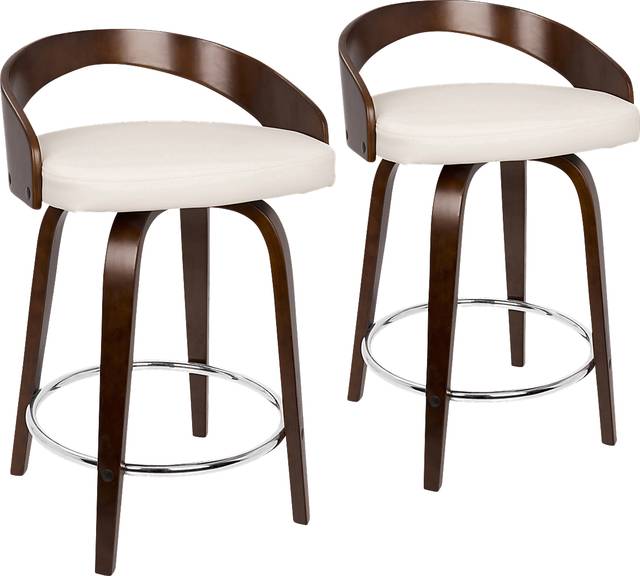 Grotto Cherry Counter Height Stool (Set of 2) - Thumbnail - Image 1