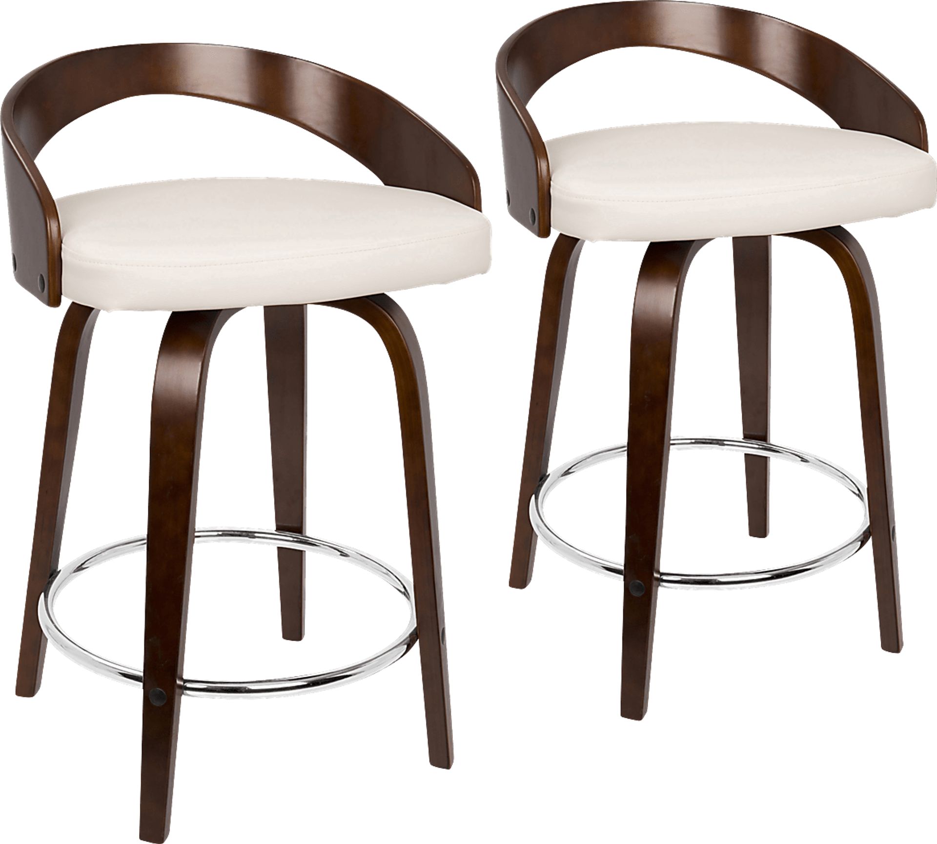 Grotto Cherry Counter Height Stool (Set of 2) - Image 1