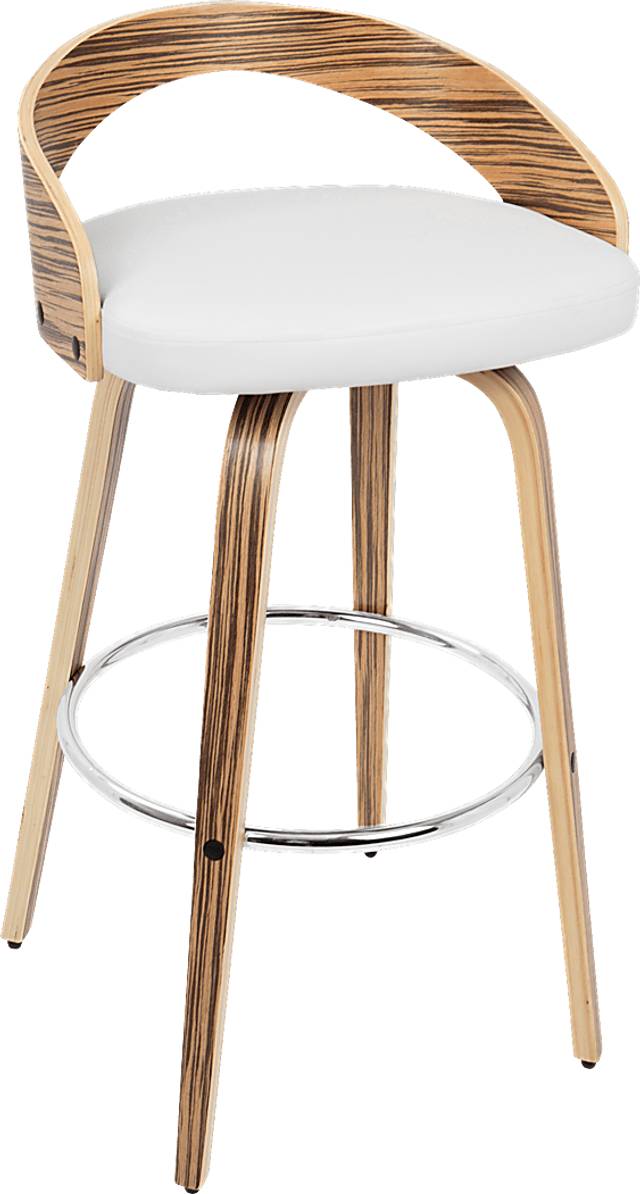 Grotto Zebra Barstool - Thumbnail - Image 1