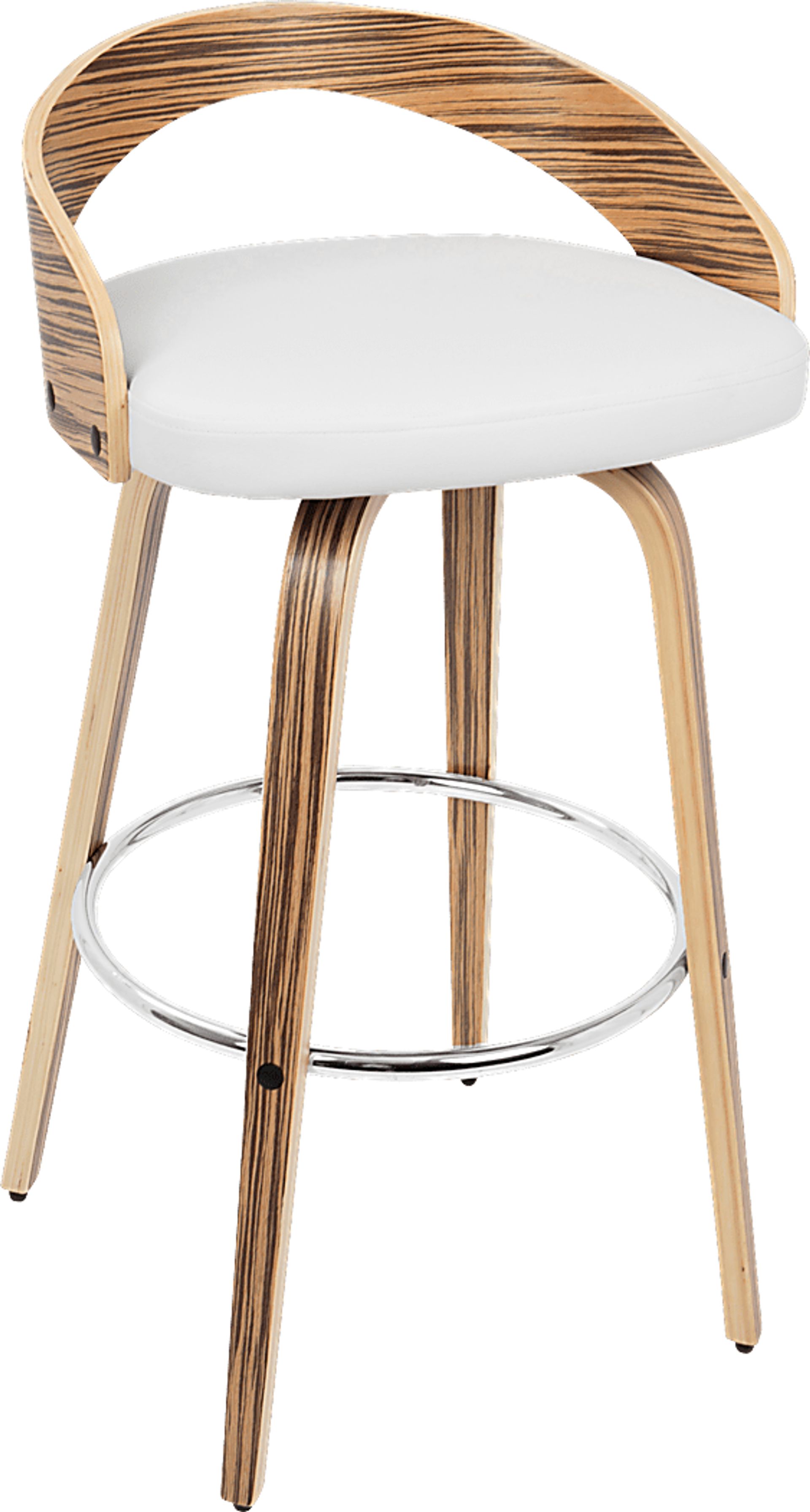 Grotto Zebra Barstool - Image 1