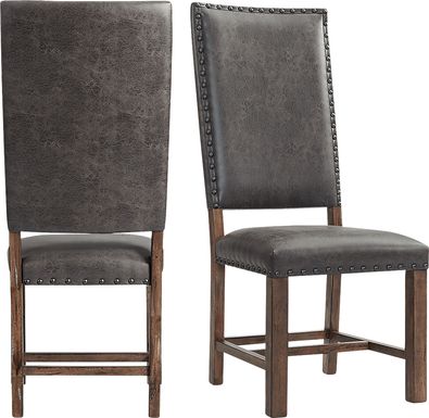 Grottogate Walnut Side Chair, Set of 2