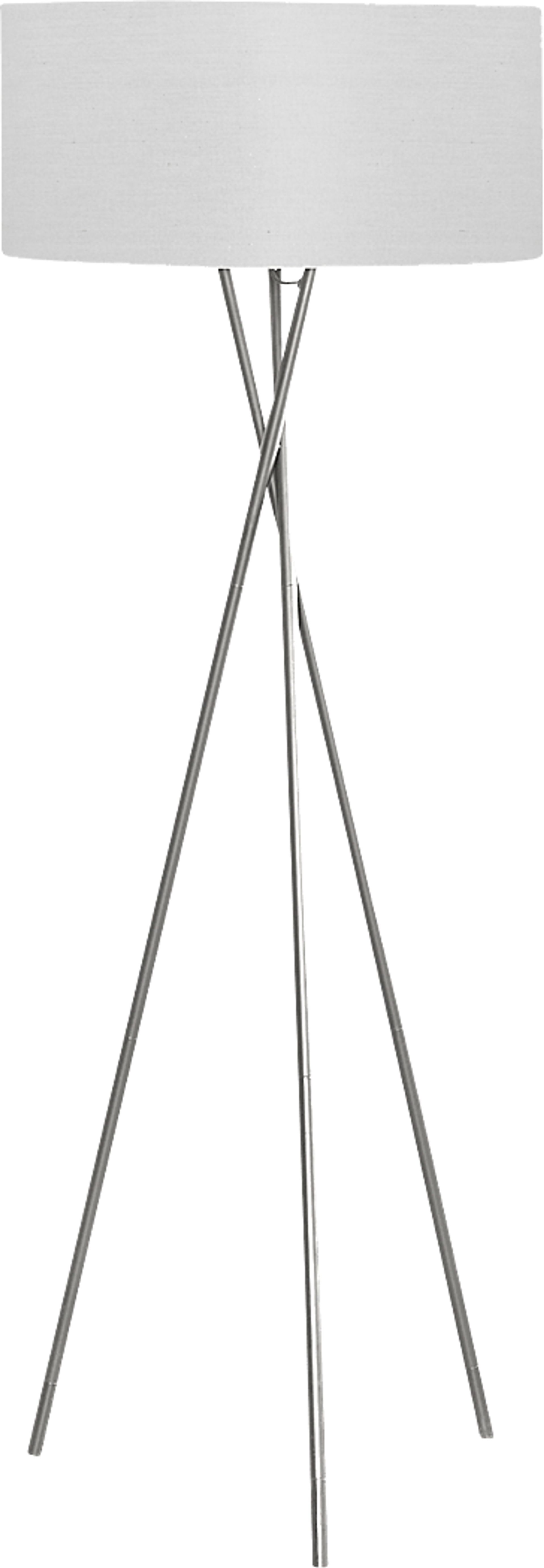 Grottopoint Silver Floor Lamp - Image 1