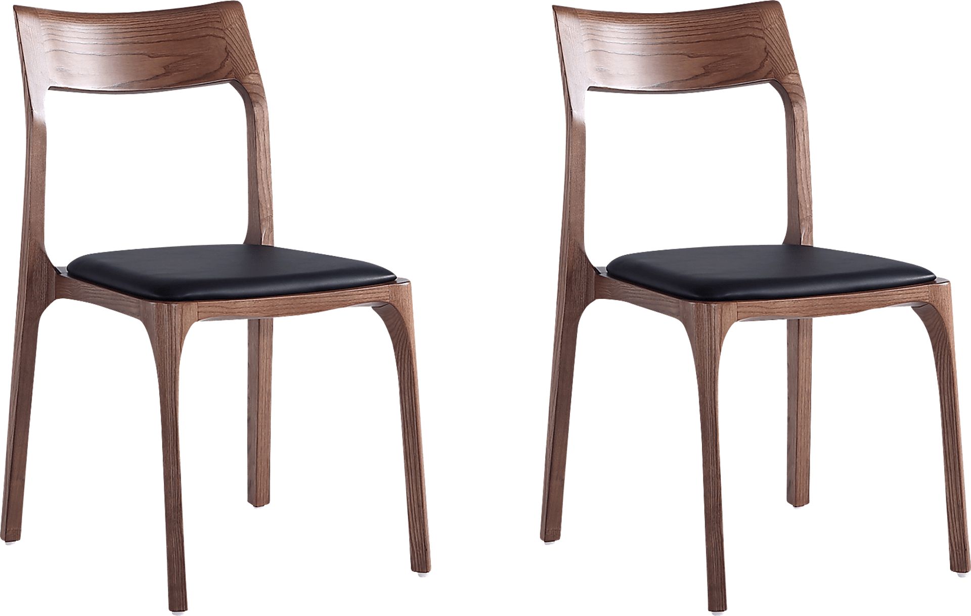 Grottowood Black and Brown Side Chair, Set of 2 - Image 1
