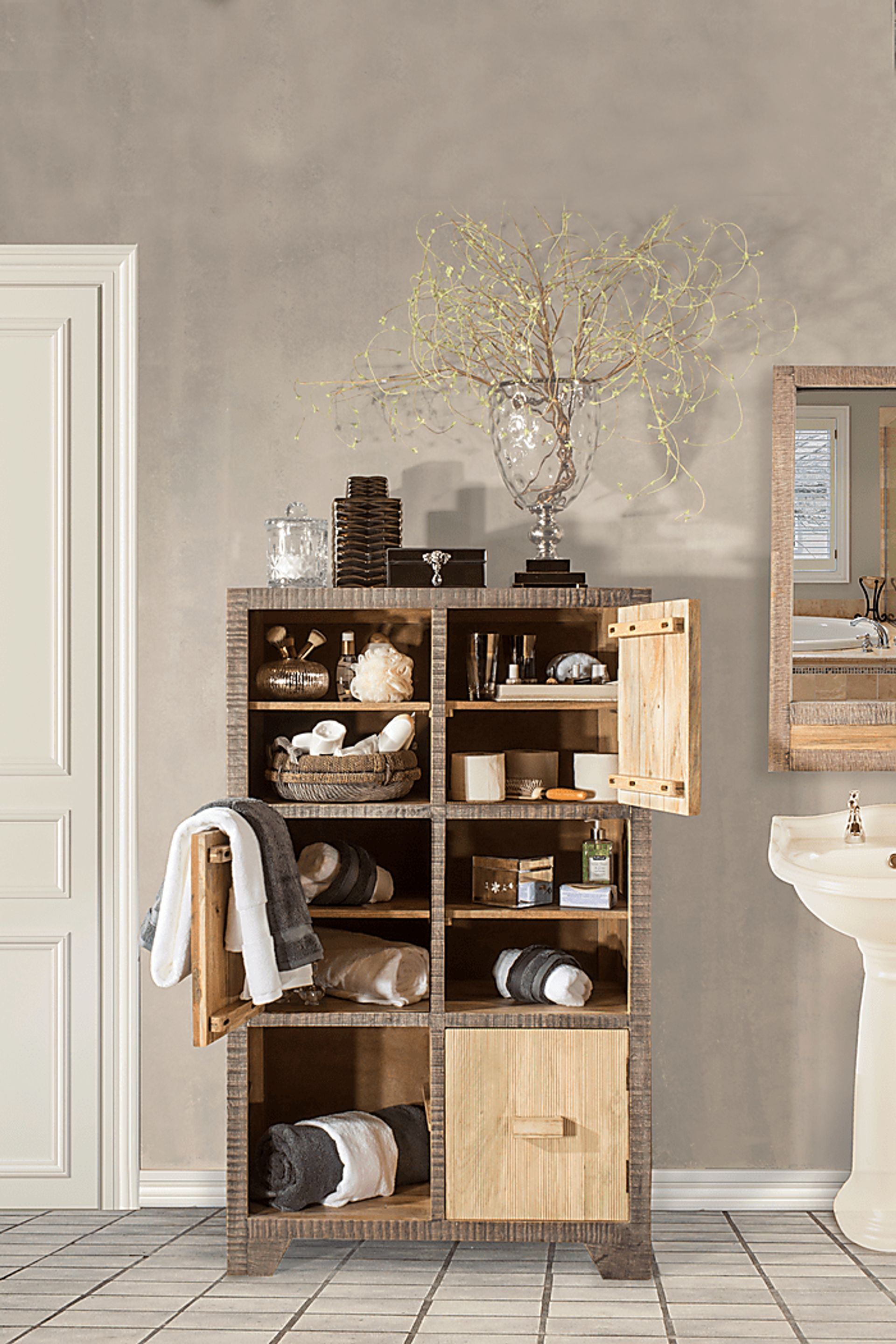 Grove Town Brown Bookcase - Image 3