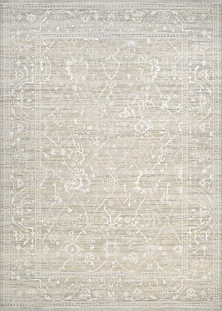 Grubstake Beige 7'10 x 11'2 Rug