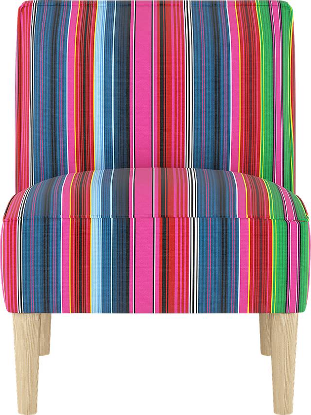 Guadiana Red Accent Chair - Thumbnail - Image 2