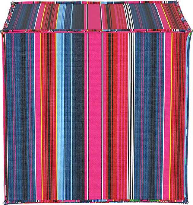 Guadiana Red Ottoman - Thumbnail - Image 2