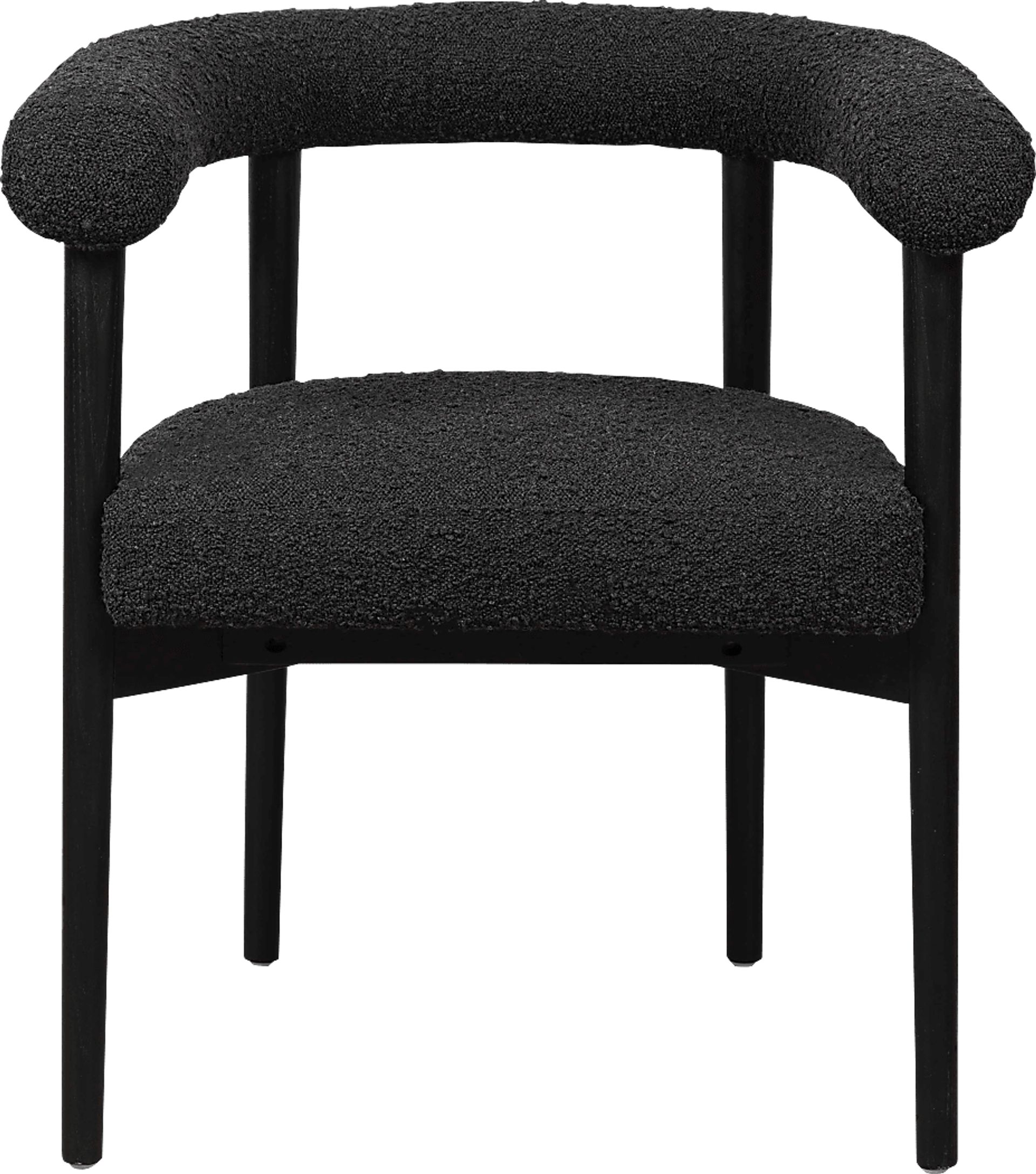 Guardino Black Arm Chair - Image 3