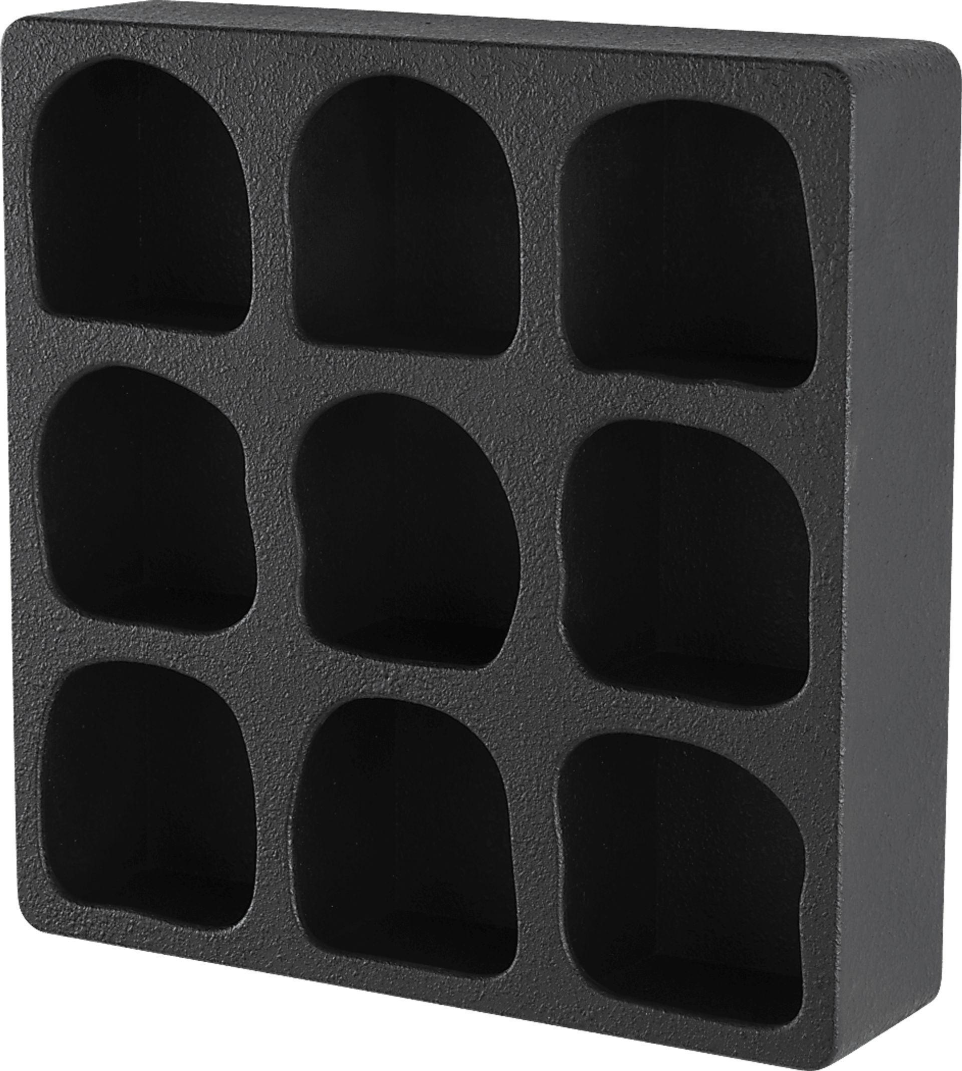 Gudin I Black Wall Shelf - Image 1