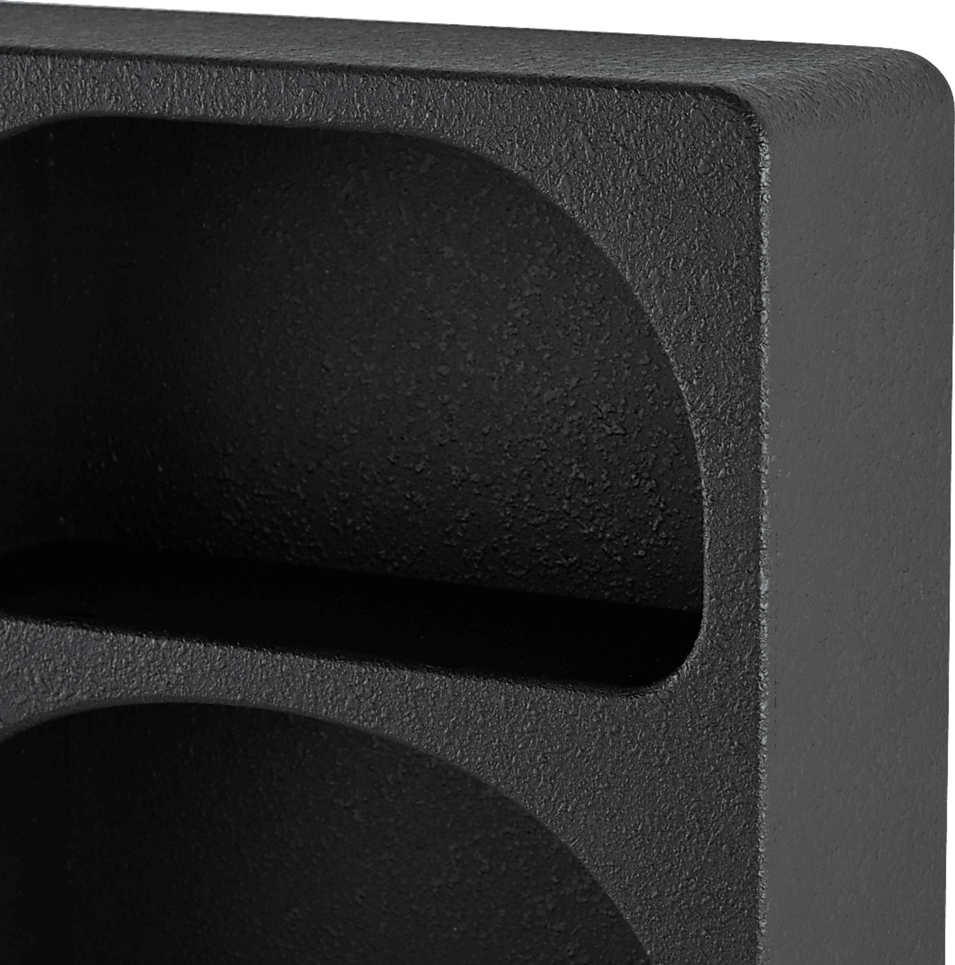 Gudin II Black Wall Shelf - Image 4