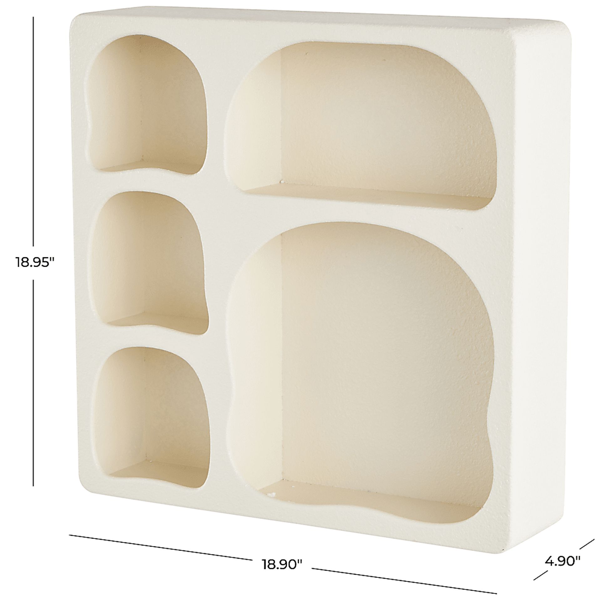 Gudin II Beige Wall Shelf - Image 7