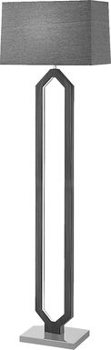 Guejito Gate Gray Floor Lamp